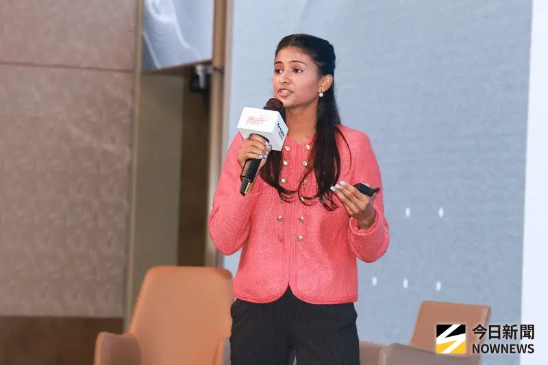 ▲美國Z世代網路安全領導者Kyla Guru。（圖／NOWnews攝影中心）