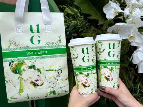 ▲UG中山南西店將開幕，試營運買一送一、再送品牌保冷袋。（圖／記者蕭涵云攝）