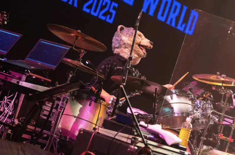 ▲MAN WITH A MISSION來到台北開唱，為粉絲帶來許多知名動漫金曲，尤其是《鬼滅之刃》主題曲音樂一下，粉絲瞬間熱血沸騰。（圖／華貴娛樂 提供）