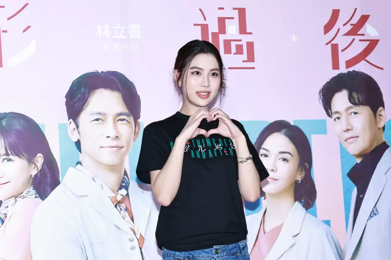 ▲小禎和李進良的女兒Emma（如圖）正式出道！今（9）日出席《整形過後》首映會，阿公胡瓜提醒她要好好說話。（圖／記者吳翊緁攝）