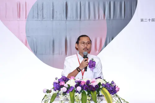 ▲得獎主代表Julius Ibrani。（圖／記者吳翊緁攝，2025.12.10）