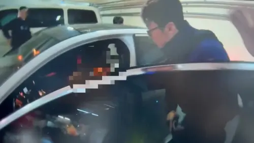 ▲淡水驚傳欠債擄人！惡煞「囚禁大樓地下室」警逮1人追共犯。（圖／翻攝畫面）