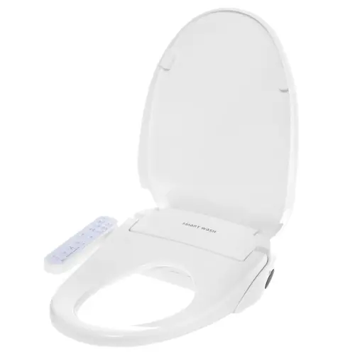 ▲特力屋 Smart Wash F10A2-T 光觸媒 瞬熱式 溫水免治馬桶 洗淨便座原價 9990 元，特惠價 8990元。（圖／特力屋提供trplus.com.tw）