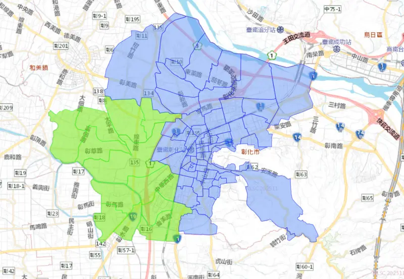 ▲彰化縣在12月16日將大規模停水，主要影響彰化市、和美鎮兩個行政區，預計時間長達23小時、橫跨2天，影響約8萬住戶。（圖／台灣自來水公司water.gov.tw/）