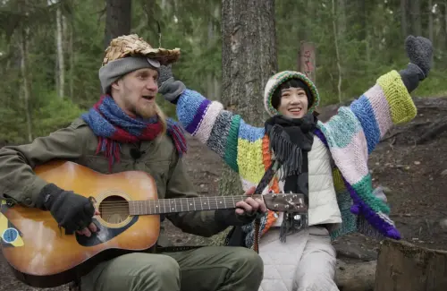 ▲Lulu黃路梓茵前往芬蘭展開一場療癒身心的列車之旅。（圖／公共電視、新傳媒提供）