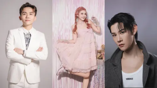 ▲吳姍儒、夏和熙、黃豪平、圓圓（圖／中視提供）