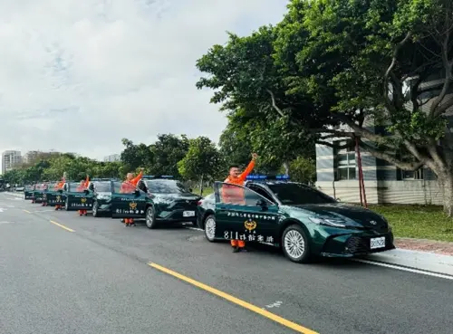 海巡署汰換158輛老舊公務車　總里程可繞赤道492圈
