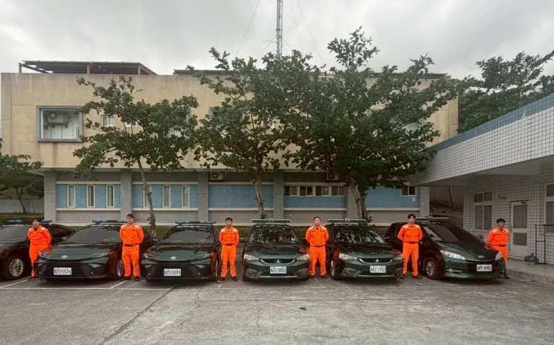 ▲海巡署公務車汰舊換新。(圖/海巡署提供)