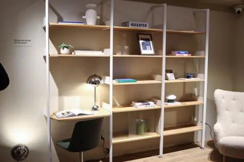 ▲全新Rombe模組層架首次亮相。（圖／記者朱永強攝）