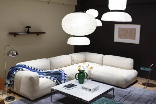 ▲&Tradition台灣專屬品牌展廳，完整移植3days of design三個展間概念。（圖／記者朱永強攝）