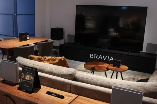 ▲SONY家庭劇院沉浸式體驗。（圖／記者朱永強攝）