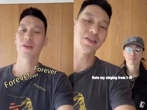 ▲林書豪、周杰倫（圖／翻攝自林書豪IG＠jlin7）