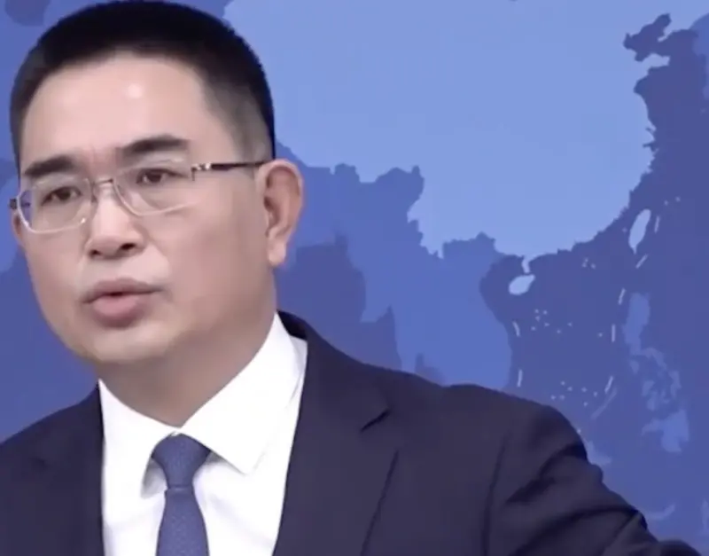 ▲國台辦發言人陳斌華昨（10）日被問中國是否也考慮開放一般民眾使用臉書？（圖／翻攝畫面）