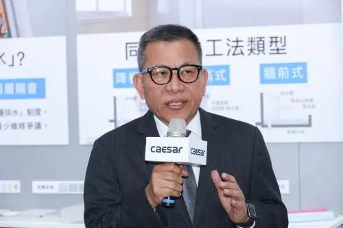 ▲凱撒衛浴董事長蕭俊祥。（圖／記者陳明安攝）