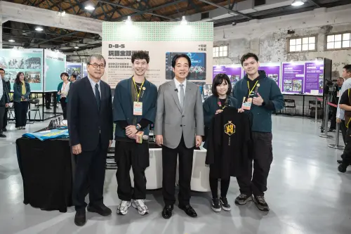 ▲賴清德今出席「青年百億海外圓夢基金計畫」成果交流展。（圖／總統府提供）