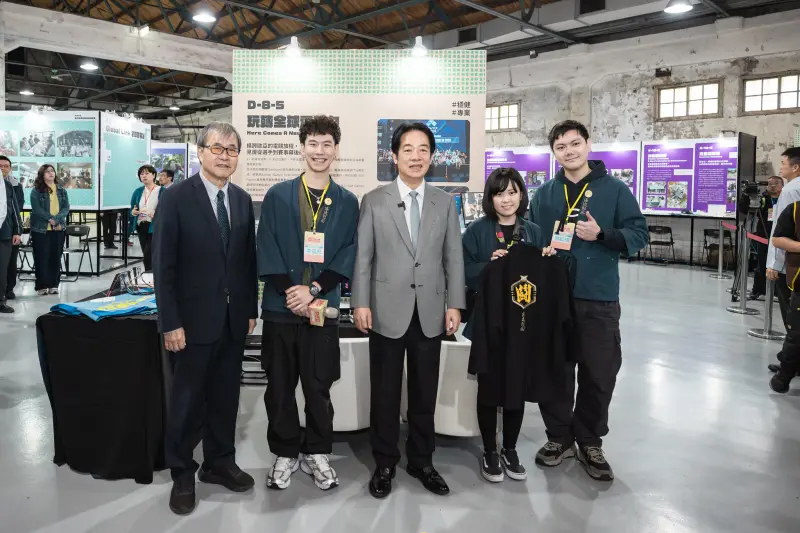    ▲賴清德今出席「青年百億海外圓夢基金計畫」成果交流展。（圖／總統府提供）  