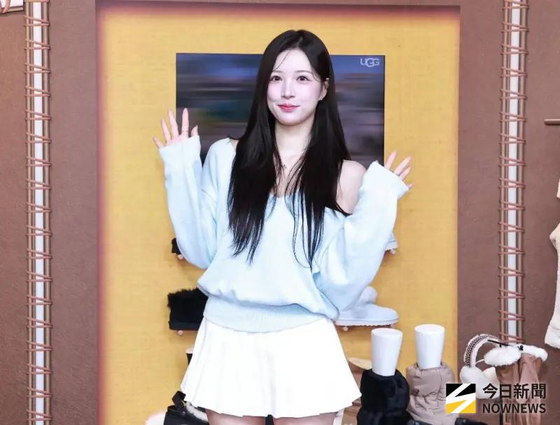 ▲李晧禎（如圖）時隔一年重返台灣，今（11）日她出席品牌快閃店活動，分享心情表示回到熟悉的地方很開心，被問到續留台灣應援等問題，坦言不方便回答。（圖／記者吳翊緁攝影）