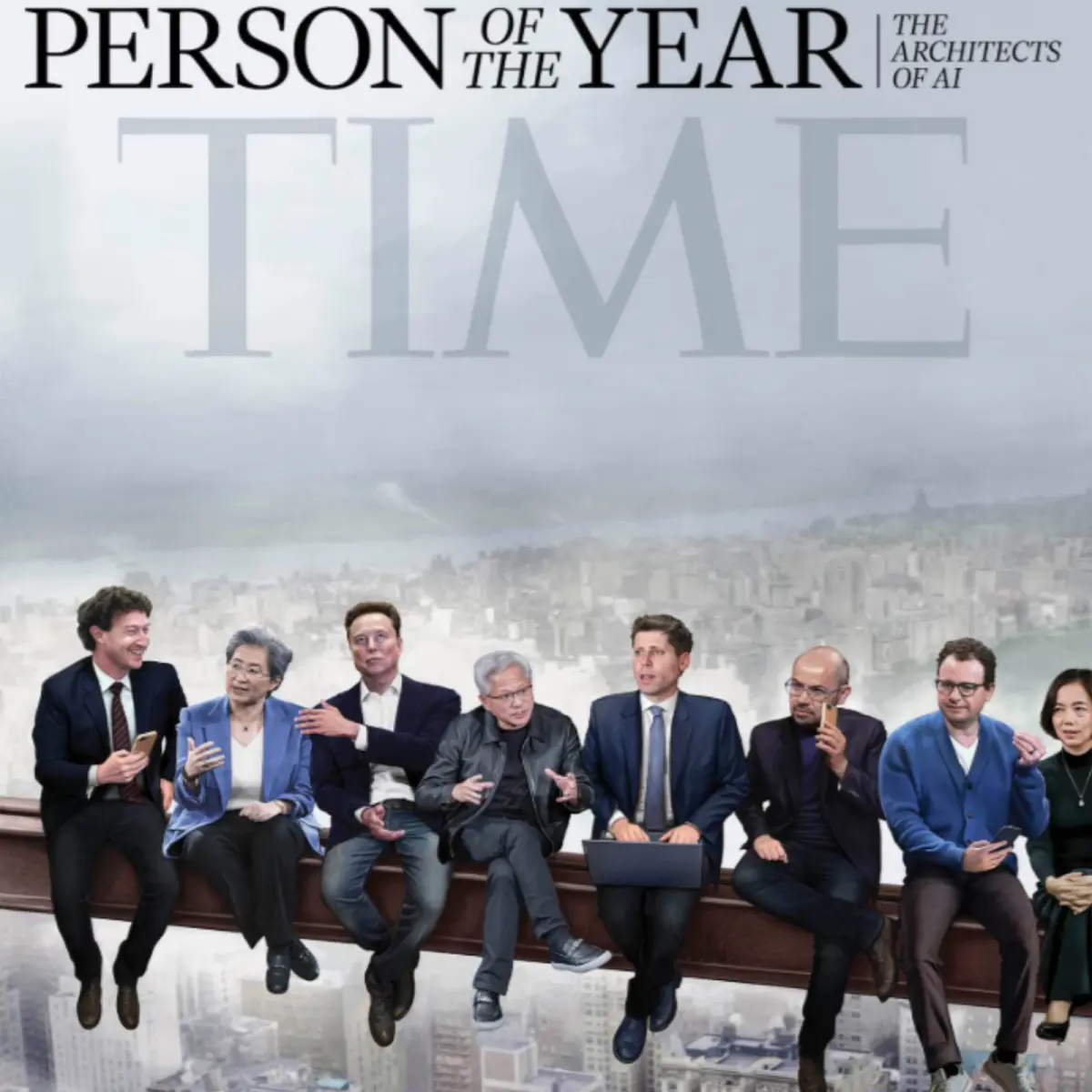 《時代》雜誌2025年度風雲人物！黃仁勳、蘇姿丰等多位AI巨擘上榜