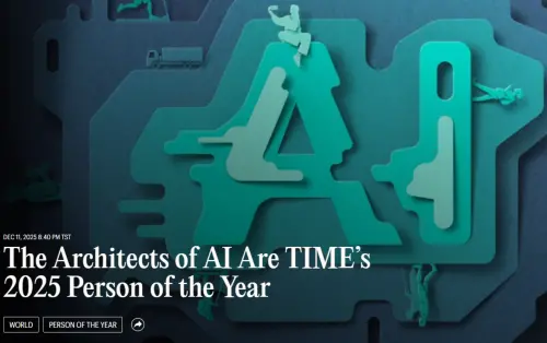 多位AI巨擘上榜《時代》2025風雲人物！CNN酸：公布日選的不太好
