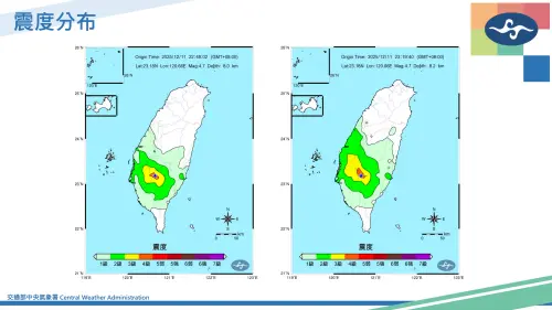 高雄台南一夜4震！氣象署：地質脆弱、留意餘震　為0102大埔餘震
