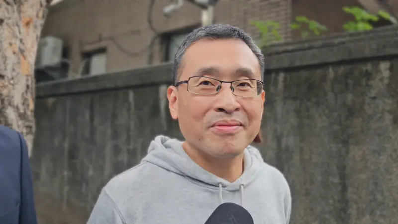 ▲林穎孟控訴林致光家暴案,將在2026年1月一審宣判。(圖/記者劉松霖攝)