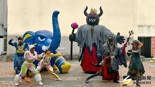 ▲蘋果劇團 2025 全新原創兒童劇《大象男孩與機器女孩》全台巡演最終站將於12/27、12/28在高雄大東文化藝術中心演出。（圖／記者陳美嘉攝，2025.12.12）