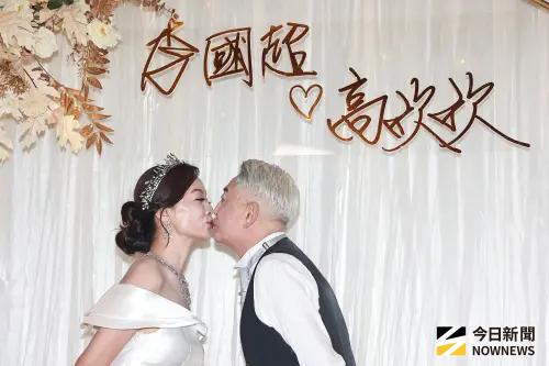 ▲高欣欣和李國超補辦婚禮。（圖／記者葉政勳攝）
