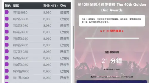 金唱片3萬張票不到30分鐘賣光！ibon排隊21分鐘　極端狀況全曝光
