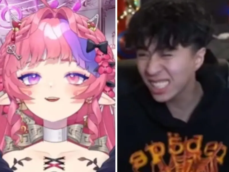 ▲最強高中生Ray和鐵鼠吵什麼？Ironmouse是誰，事件始末懶人包、雙方說法一次看懂。（圖／Ray、Ironmouse Ｘ合成）