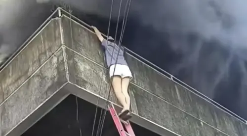 火場先救毛孩再脫困　菲律賓女子冷靜救出兩犬畫面感動全網
