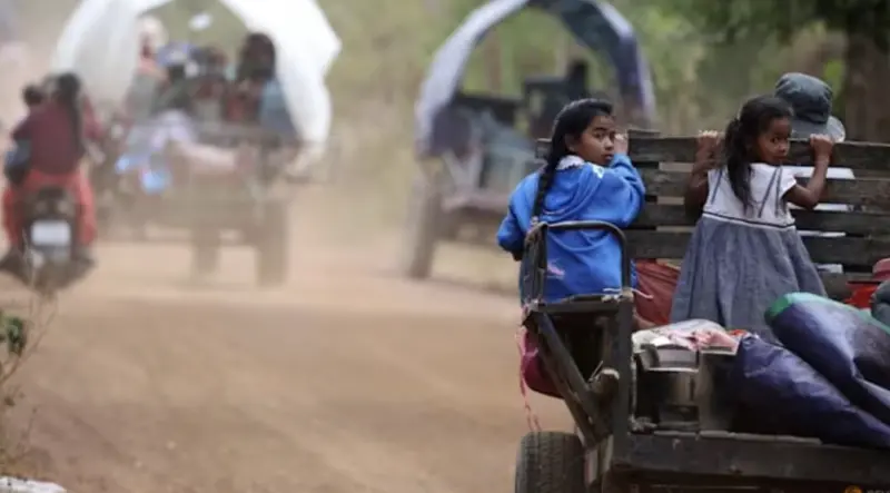 ▲泰國與柬埔寨邊境情勢持續緊張，泰國總理阿努廷強調，軍事行動將持續進行，直到安全威脅完全解除為止。（圖／路透社／達志影像）
