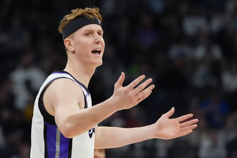 ▲凱文·赫爾特（Kevin Huerter）的模板是「縮小版」或「低配版」的Klay。有美國媒體認為，他可能成為金州勇士和芝加哥公牛的交易包裹之一。（圖／美聯社／達志影像）