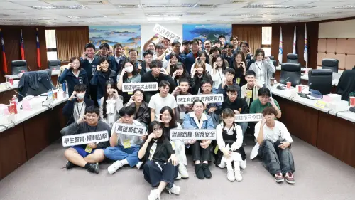 市政有學聲第五屆登場　陳其邁與學生對話高雄城市未來
