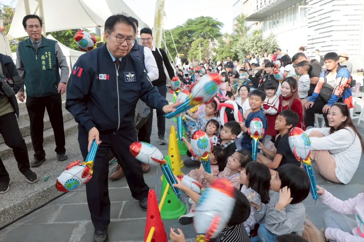 台南好young壓軸親子場 東區時代公園吸引6000人潮