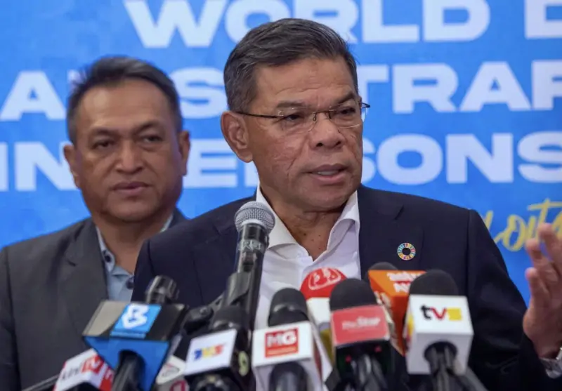 ▲馬來西亞內政部證實韓國邪教組織在當地活躍，警方已啟動密切監控。圖為馬來西亞內政部長賽夫丁。（圖／翻攝自馬新社）