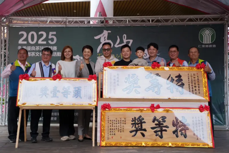▲大茗本位製茶堂一舉拿下高山茶王競賽的特等獎、頭等獎與頭等一獎，成為大贏家。（圖／業者提供）