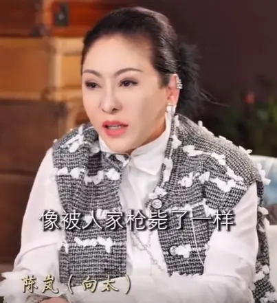 ▲向太影片提到郭碧婷爸爸之前發言，被網友罵她好婆婆形像被槍斃。（圖／微博@油醬醬真的妙）