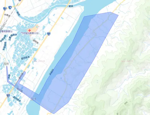 ▲花蓮縣12月15日停水影響範圍。（圖／台灣自來水公司water.gov.tw/）