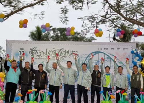 曾文水庫馬拉松開跑　虱目魚丸湯完賽補給暖呼呼
