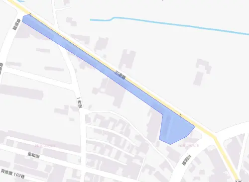 ▲台南學甲區12月15日停水影響範圍。（圖／台灣自來水公司water.gov.tw/）