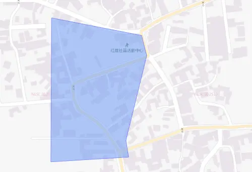 ▲台南下營區12月15日停水影響範圍。（圖／台灣自來水公司water.gov.tw/）