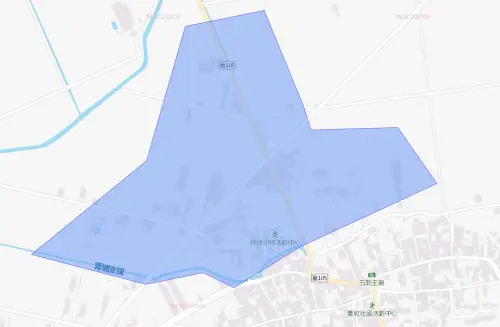 ▲嘉義縣12月15日停水影響範圍。（圖／台灣自來水公司water.gov.tw/）