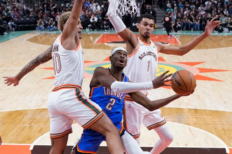 快評/雷霆遭遇無解題!馬刺成為死敵 文班亞馬證明是最恐怖存在