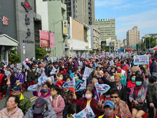 ▲林世賢勝利團結大會，現場踴入近3000人到場相挺(圖／林世賢服務處提供2025.12.14)