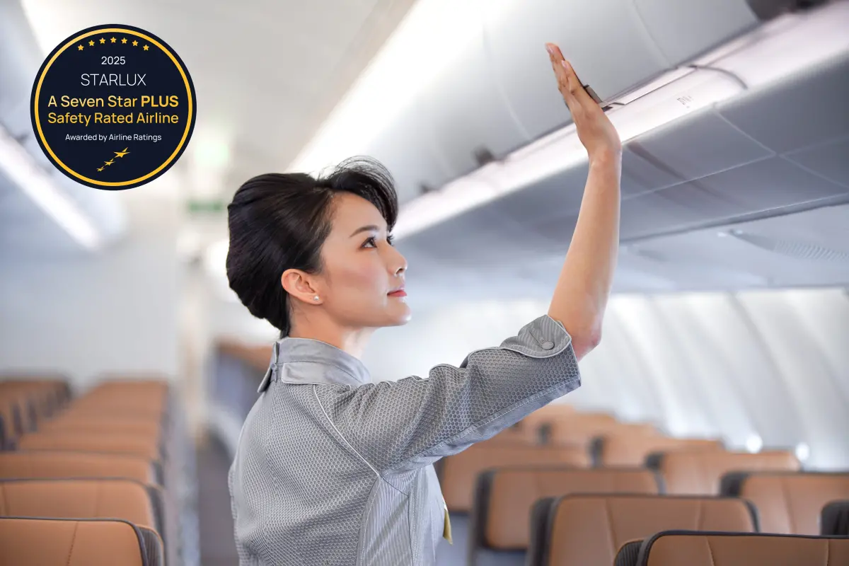 ▲星宇航空獲國際權威航空評鑑機構Airline Ratings頒發最高等級榮譽7-Star PLUS認證，為全球史上第三家。（圖／星宇航空提）