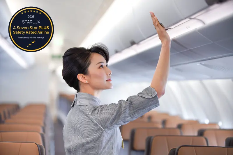 ▲星宇航空獲國際權威航空評鑑機構Airline Ratings頒發最高等級榮譽7-Star PLUS認證，為全球史上第三家。（圖／星宇航空提）