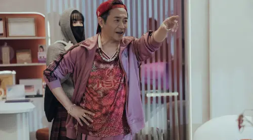 ▲湯志偉化身嘻哈經紀人，同時也是控制狂老爸。（圖／六魚文創）