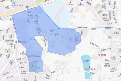 ▲桃園市12月16日停水影響範圍。（圖／台灣自來水公司water.gov.tw/）