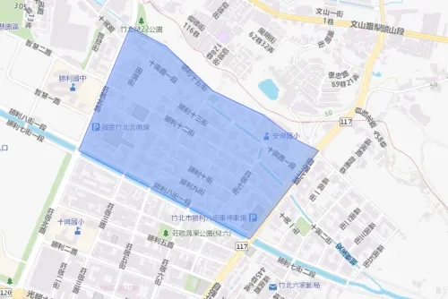 ▲新竹縣12月16日停水影響範圍。（圖／台灣自來水公司water.gov.tw/）