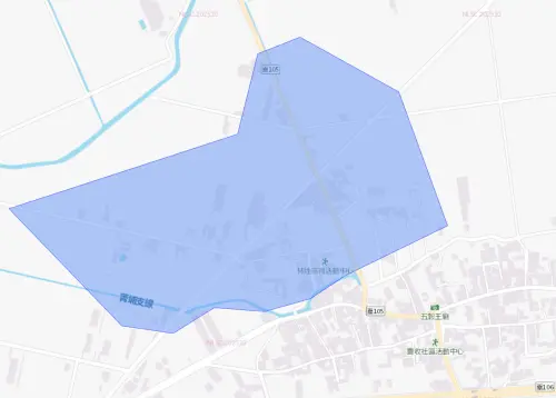 ▲嘉義縣民雄12月16日停水影響範圍。（圖／台灣自來水公司water.gov.tw/）